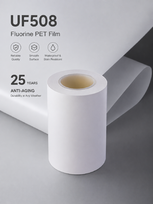 UF508 Film anti-âge au fluor PET Film résistant aux intempéries pour membrane imperméable