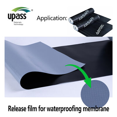 Film HDPE laminé transversalement de 100 microns à haute résistance pour pare-vapeur de toiture