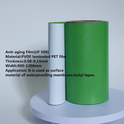 Temps de résistance aux intempéries 25 ans d'anti film de corrosion pour les membranes de imperméabilisation