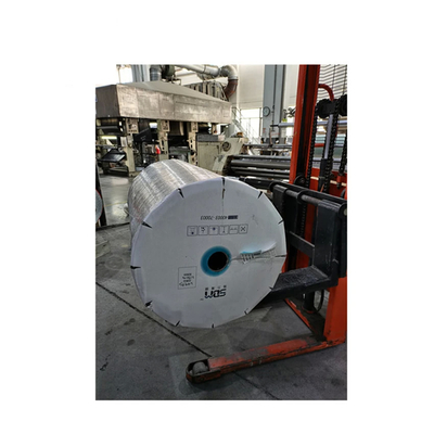 Film HDPE blanc lisse avec une faible résistance à la traction et une surface en relief
