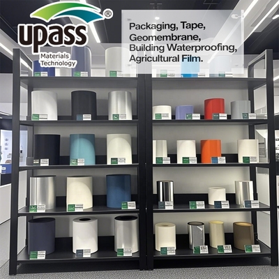 Membrane respirante et imperméable en film HDPE pour toiture et mur, enveloppe de maison, service de découpe sur mesure, haute résistance et haute élongation