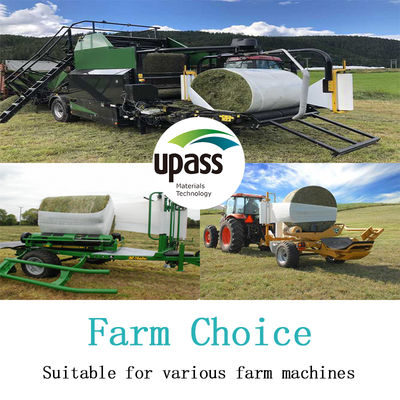 Film d'ensilage PE pour l'agriculture, film d'enrubannage résistant aux UV