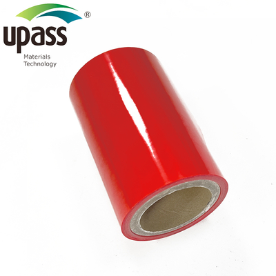 Film de démoulage MOPP rouge 100x55cm enduit silicone simple face