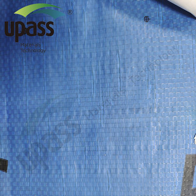 Rouleau d'isolation de barrière rayonnante avec papier d'aluminium renforcé en tissu tissé en PP - 85/90/Custom GSM, résistant à la corrosion, ignifuge