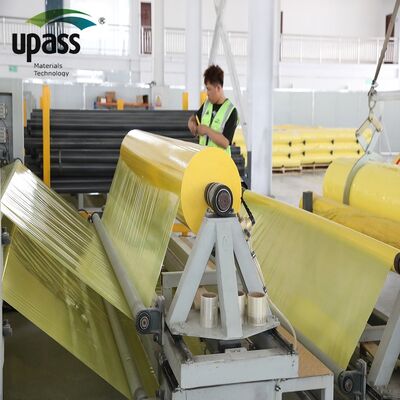 Manufacturer AB Agricultural Blow Molding PE Yellow Cotton Bale Wrap with High Quality AB Film