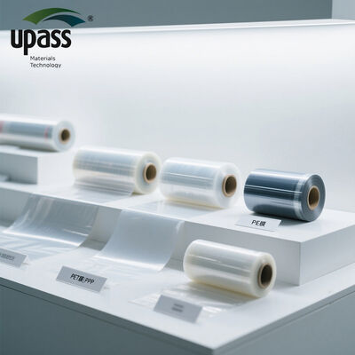 Ruban adhésif étanche en butyle double face avec revêtement en silicone, liner rouge, durcissement UV, moulage par soufflage, découpe Upass