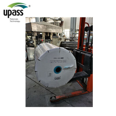 Film HDPE laminé transversalement de 100 microns à haute résistance pour pare-vapeur de toiture