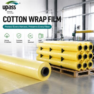 Film en coton HDPE résistant aux UV pour le stockage en extérieur (6-18 mois en Australie et au Brésil)